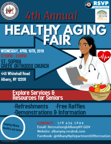 4TH ANNUAL Healthy Aging Fair - Made with PosterMyWall