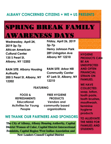 spring break family awareness day