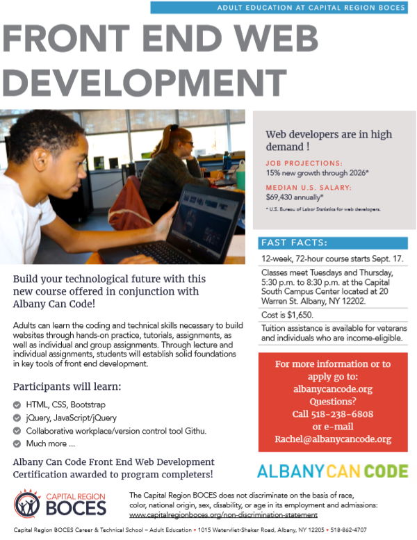 Front End Web Development Course!!