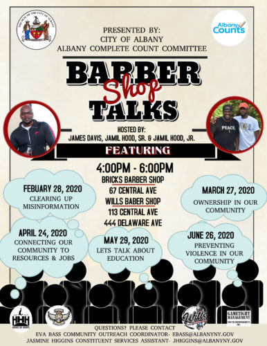 Barber Shop Talks - Albany Counts