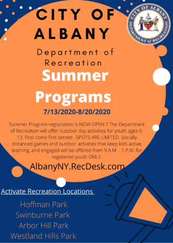 Albany Summer Programs 2020