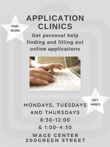 2021 Application Clinics